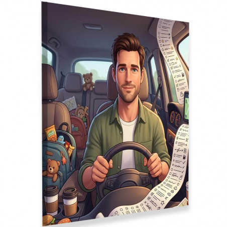 Tableau papa pilote du quotidien à personnaliser