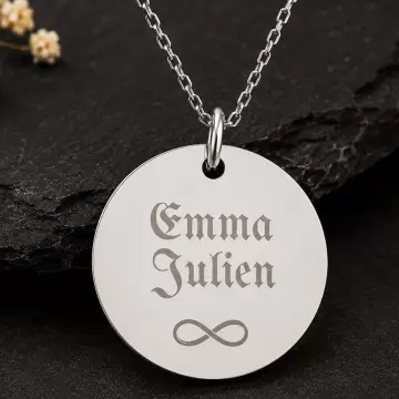 Collier rond personnalisé