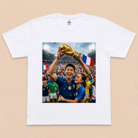 Tee shirt personnalisé football