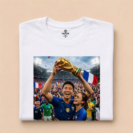 Tee shirt homme personnalisé football