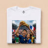 Tee shirt homme personnalisé football