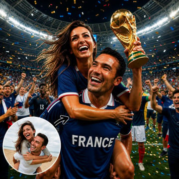 Chaussettes personnalisées effet célébration football