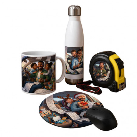 Cadeaux papa pilote personnalisables