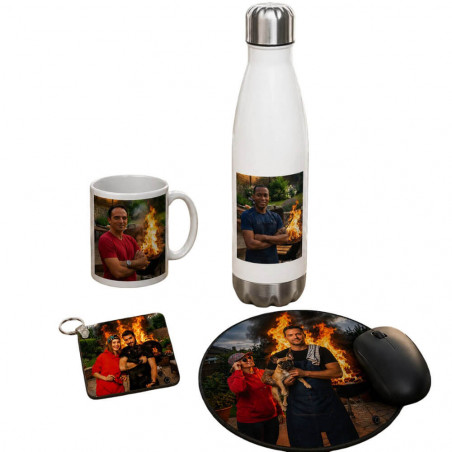 Cadeaux papa roi du barbecue personnalisables
