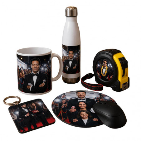 Cadeaux papa Star Hollywood personnalisables