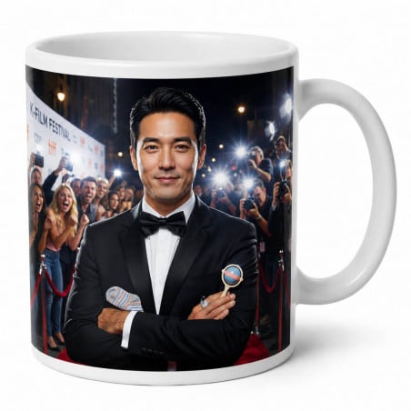 Mug papa Star Hollywood personnalisé