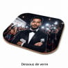 Dessous de verre carré papa Star Hollywood