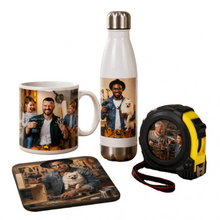 Cadeaux papa bricoleur personnalisables