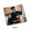 Magnet carré papa bricoleur personnalisé