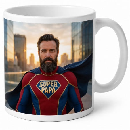 Mug Super Papa personnalisé