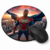 Tapis de souris rond personnalisé Super Papa