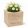 Ecocube marguerite personnalisé