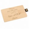 Carte clé USB à graver