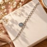 Bracelet maxi infini gravé