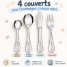 Couverts personnalisés pour enfants