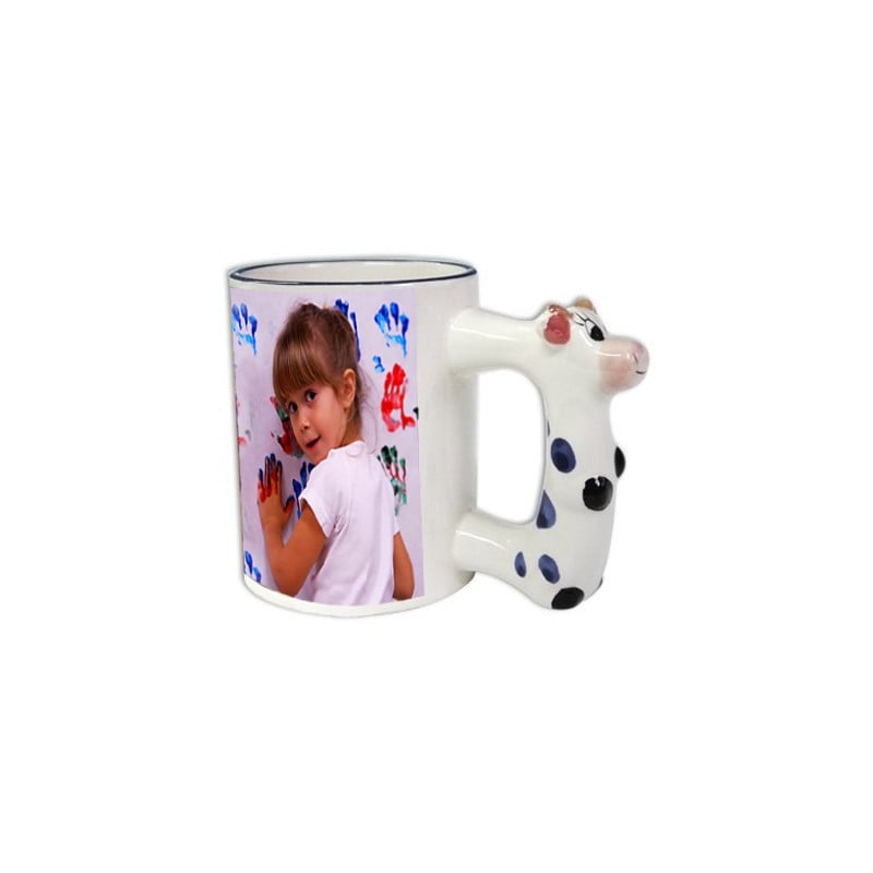 Mug anse vache à personnaliser