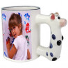 Mug anse vache à personnaliser