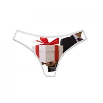 String femme personnalisé avec une photo