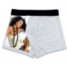 Boxer homme blanc personnalisé photo