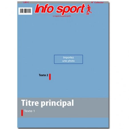 Une magazine sport personnalisée