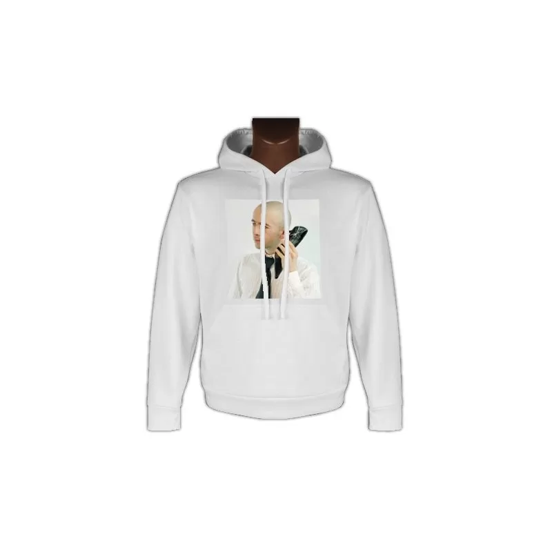 Pull capuche avec photo