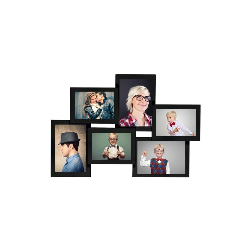 Cadre Personnalise Avec Pele Mele De 6 Photos