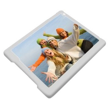 Coque Ipad air bordure blanche avec photo