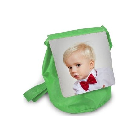 Sac à dos enfant vert et rouge