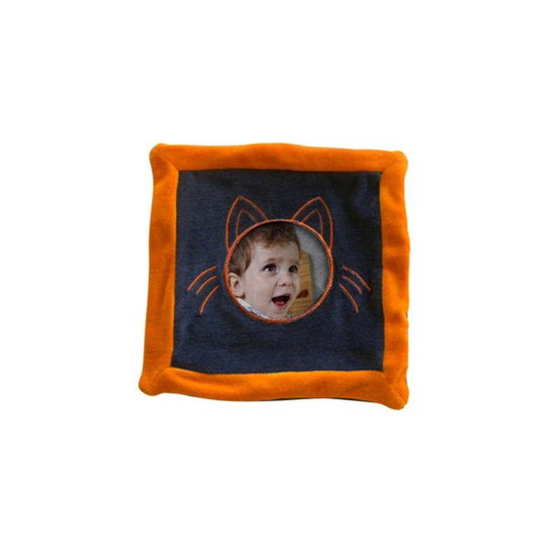 Doudou chat orange photo