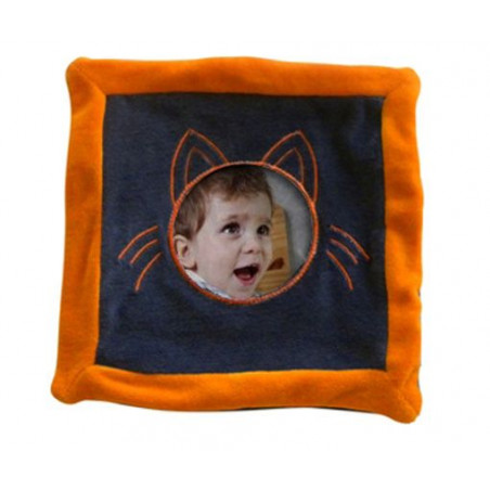 Doudou chat orange photo