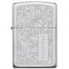 Briquet venitian zippo gravé