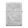 Briquet venitian zippo gravé