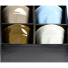 Set 4 tasses expresso 
