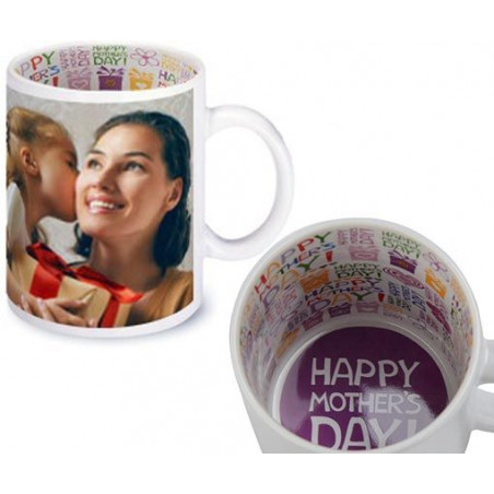 Mug personnalisé photo fête des mères