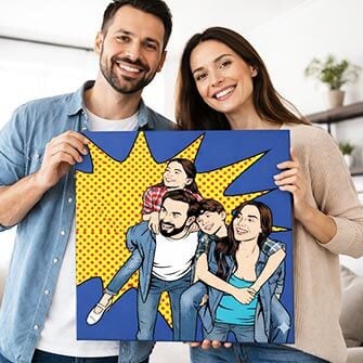 Cadeau pour un couple personnalisé