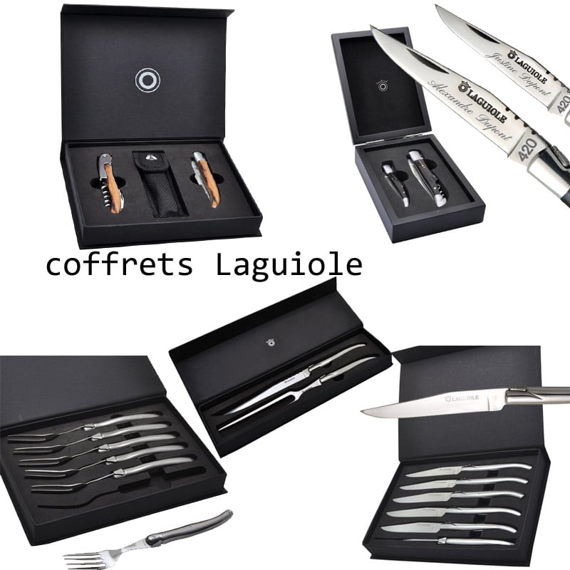 Coffret couteaux Laguiole