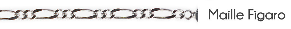 chaine bijou maille figaro