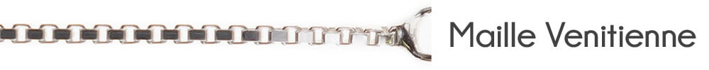 chaine avec maille venitienne