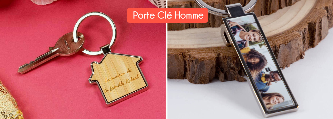 Choisir le look d'un porte clef / trousseau de clef suivant ses envies