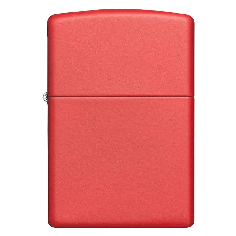 Briquet Zippo rouge personnalisé