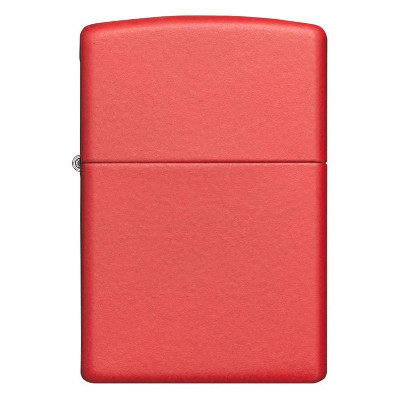 Briquet Zippo rouge personnalisé