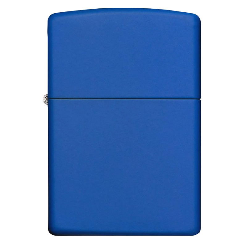 Briquet Zippo bleu mat personnalisé