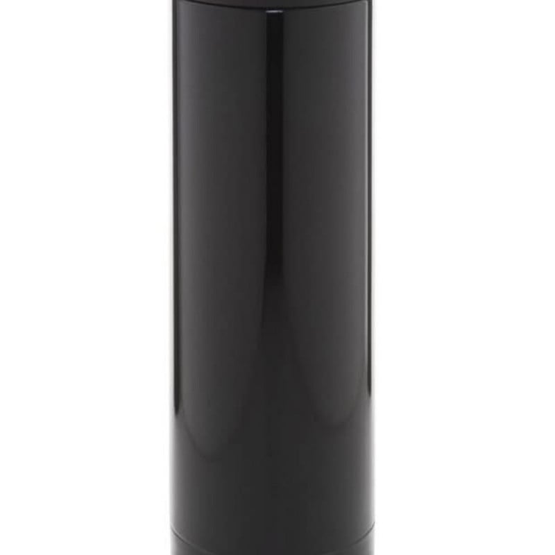 Bouteille thermos noire personnalisée