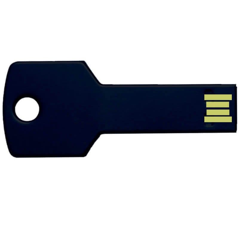Clé USB forme de clé avec gravure