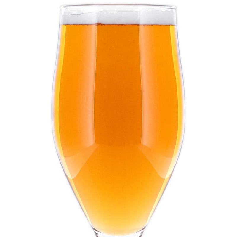 Verre à bière gravé