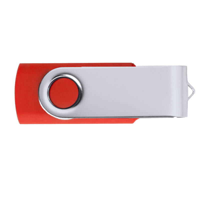 Clé USB twister rouge personnalisée