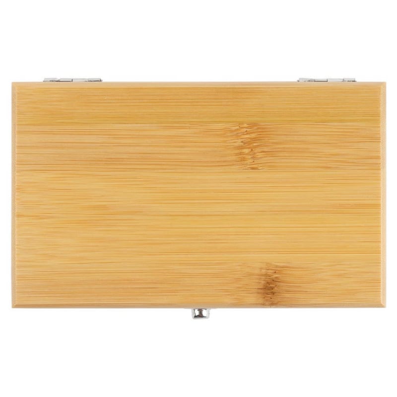 Coffret vin en bois gravé
