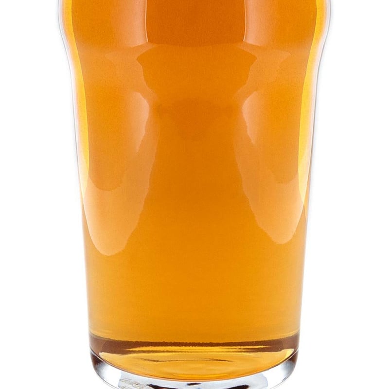 Verre à bière personnalisé gravé