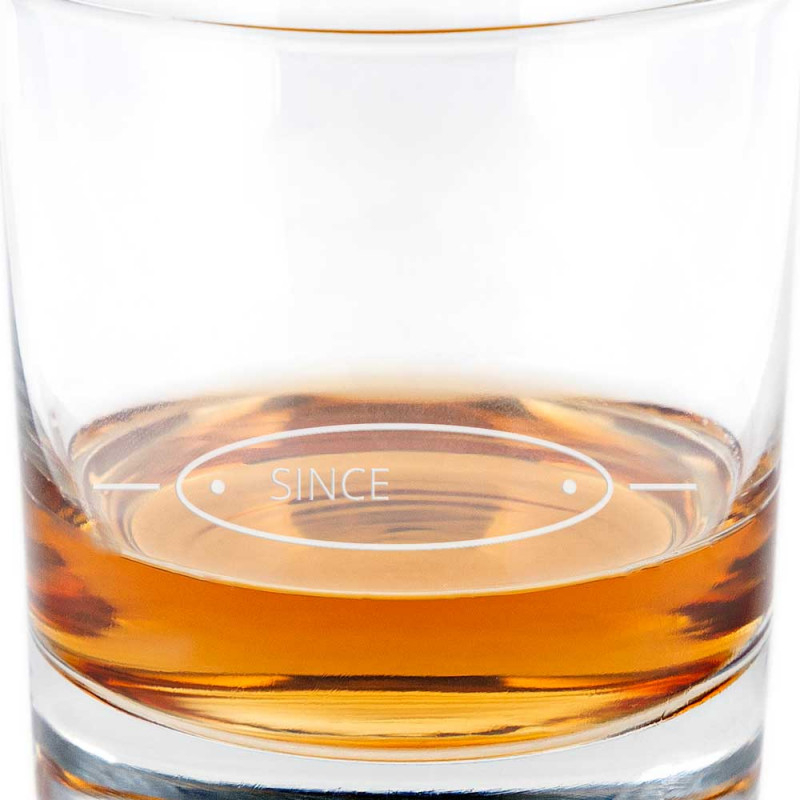 Verre à Whisky Since personnalisé