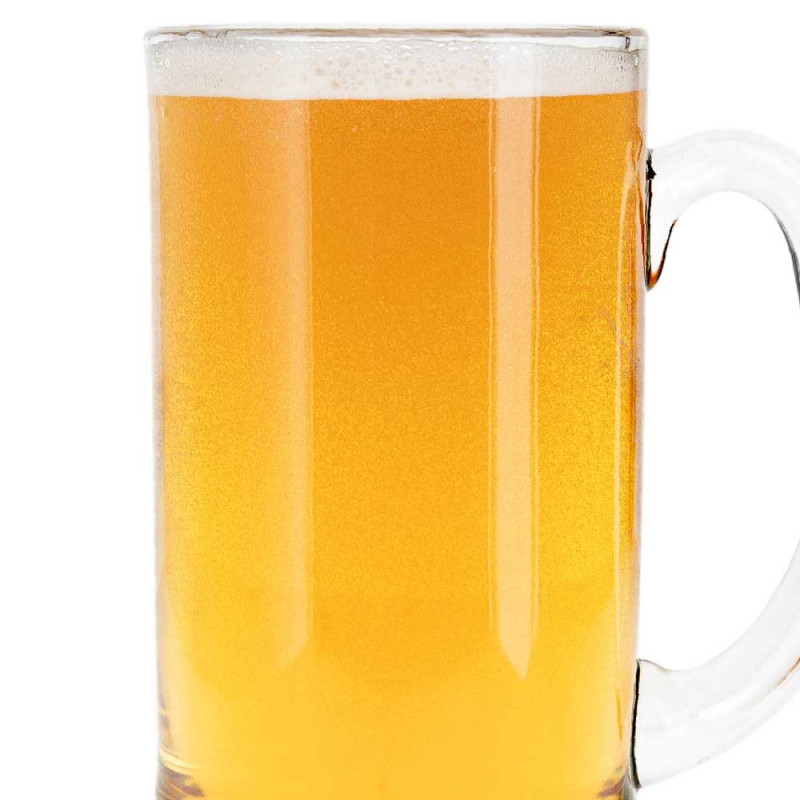 Chope de bière personnalisée gravée